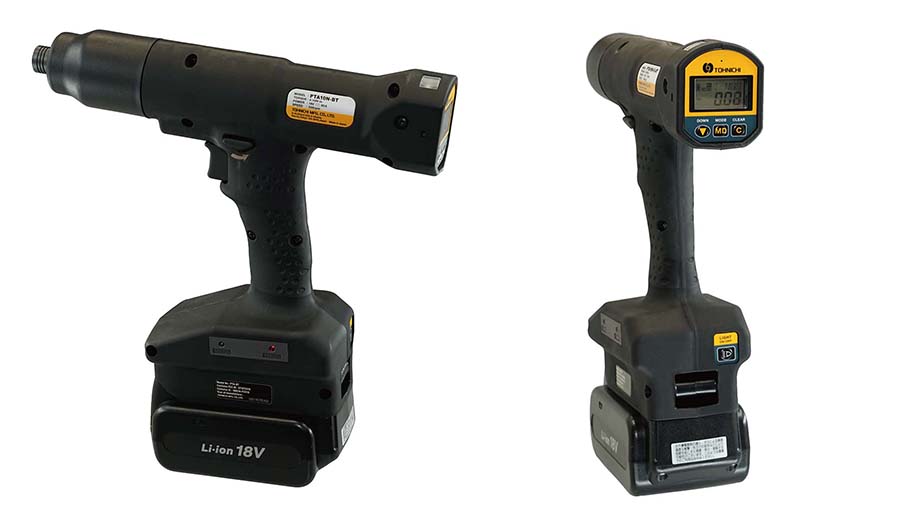 Tightening data control system for pneumatic tools