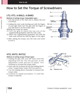 How to set torque on adjustable and preset torque screwdrivers