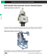 Multi-Spindle Fully-Automatic Airtork Patented System