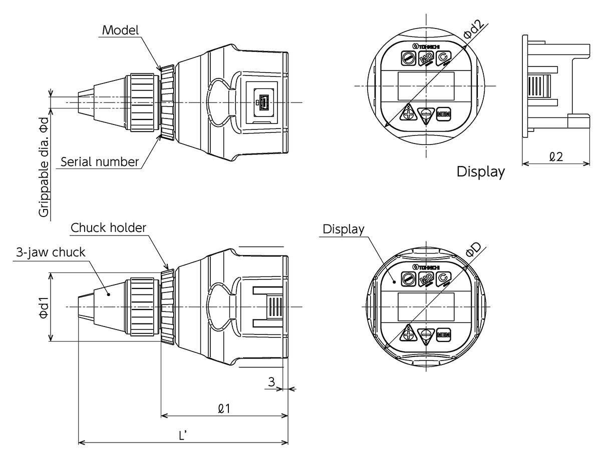 Tohnichi Mfg. Co., Ltd. | Products | ATGE/ATGE-G